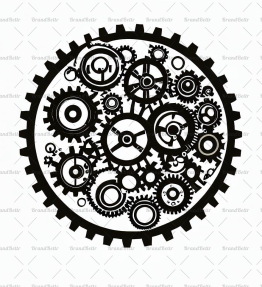 Steampunk Zahnräder